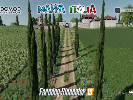 FS19 - 🗺️ MAPPA ITALIA 🇮🇹 BY EDOMOD SMI MODDING TEAM - FARMING SIMULATOR 19
