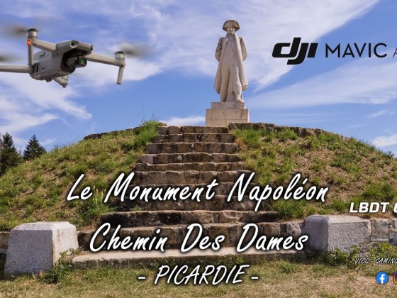 LE MONUMENT NAPOLEON - CHEMIN DES DAMES - DRONE DJI MAVIC AIR 2