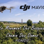 LE MONUMENT DES BASQUES - CHEMIN DES DAMES - DRONE DJI MAVIC AIR 2