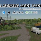 FS19 PC PS4 XBOX ONE - ALSOSZEG AGRI FARM EN DRONE - FARMING SIMULATOR 19