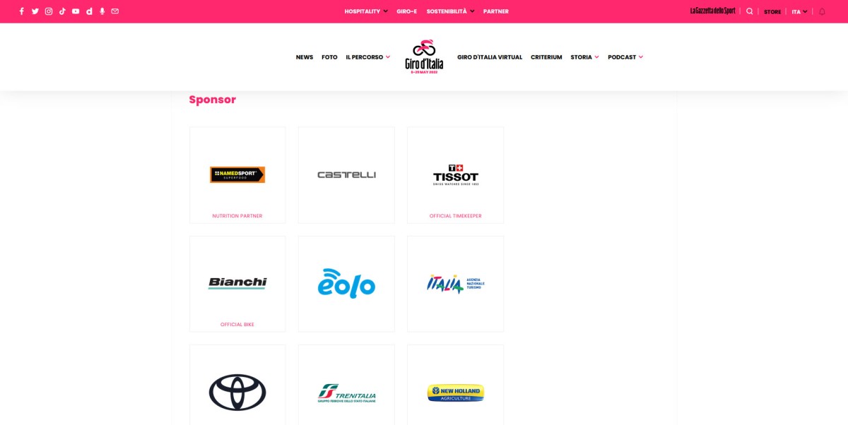 Partner Giro d'Italia